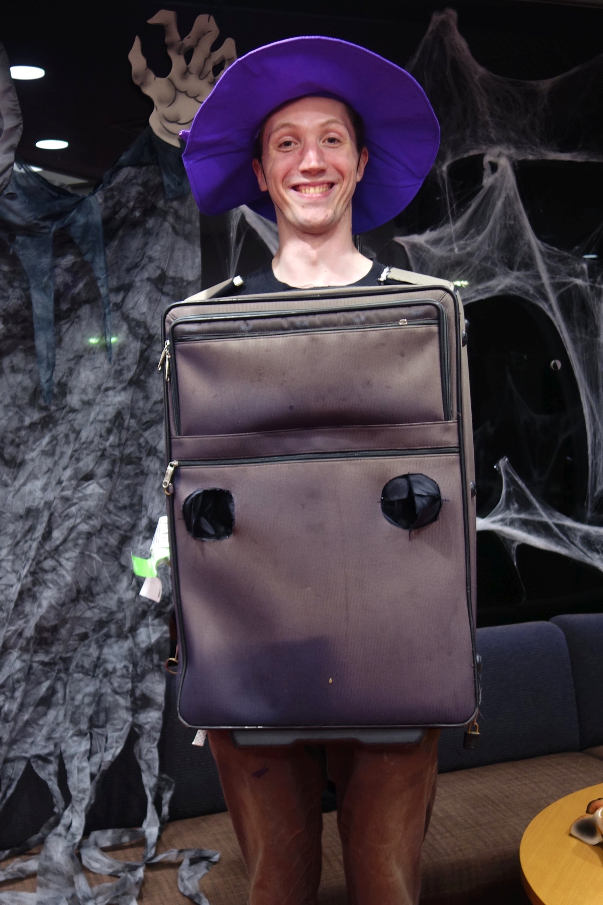 2nd Place: Suitcase Sorceror Felix.